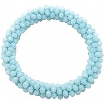AH 0041 - Armband - Geslepen glaskralen