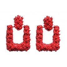 AC 0079 Frosted Earrings (Lengte 5,5cm)