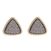 AA 0131 - Oorbellen - Driehoek - 1,2 cm