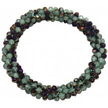 AA 0214 - Armband - Geslepen glaskralen