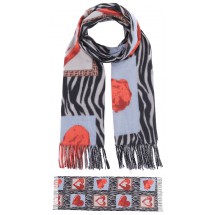 ST 0006 Soft Scarf Heart