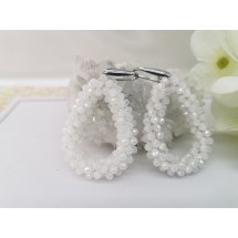 AK 0061 - Faceted Glass Beads - 4,5x3,5cm