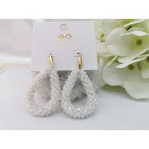 AF 0325 - Faceted Glass Beads - 4,5x3,5cm