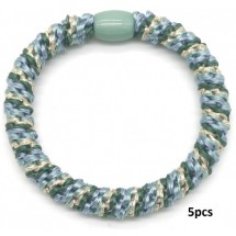 AB 0186 - Hairtie - Bracelet - Haarelastiek - 5 Stuks