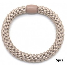 AB 0159 - Bracelet - Haarelastiek - 5 Stuks