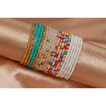 AK 0341 Lot of beads