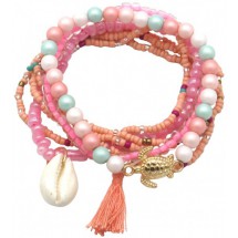 AC 0076 - Armband - Bohemian - Elastisch