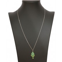 SZ 0020 - Ketting - Stainless steel - Beads - 70+5cm