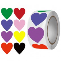 AK 0138 - Rol met 500 stickers - 2,5cm
