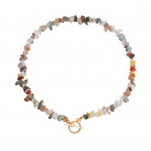 SK 0079 - Ketting - Natuursteen - 45cm