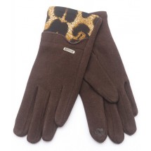 SK 0087 Handschoenen met luipaardprint