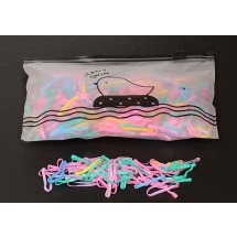 AD 0145 Etui met 500 haarelastiekjes