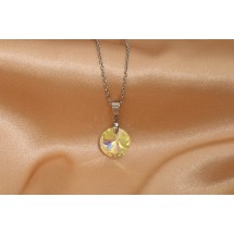 AK 0287 Stainless Steel Necklace-Shine