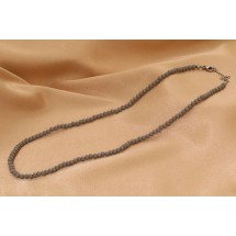 AF 0167 Ketting met in facet geslepen glaskralen