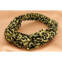 SK 0110 Haarband leopard/Groen
