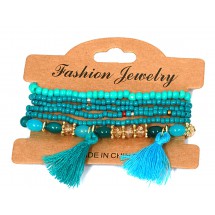 AD 0023 - Armbandjes - Bohemian - Set van 6 stuks 