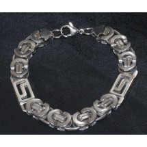 AA 0285 Stainless steel armband 22cm