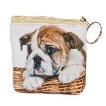 SK 0031 portemonnee met print 9x10cm