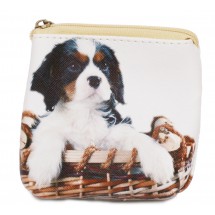 SK 0033 portemonnee met print 9x10cm