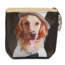 SK 0021 portemonnee met print 9x10cm