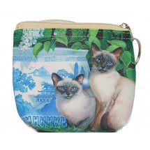SK 0020 portemonnee met print 9x10cm