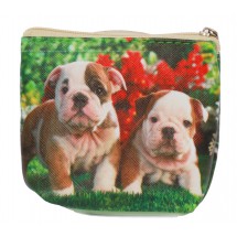SK 0038 portemonnee met print 9x10cm