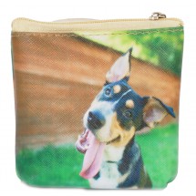 SK 0054 portemonnee met print 9x10cm