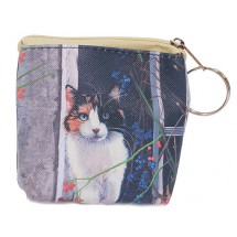SK 0012 portemonnee met print 9x10cm