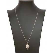 SZ 0008 - Ketting - Stainless steel - Beads - 70+5cm