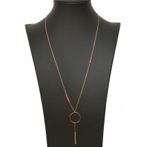 AK 0224 - Ketting - Gold Plated - 75+5cm
