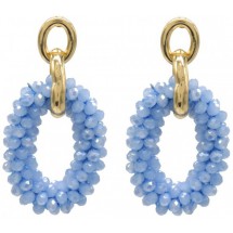 AA 0167 - Faceted Glass Beads - 5 x 2,5cm