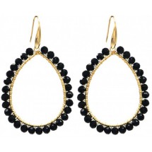 AC 0145 - Faceted Glass Beads - 6x4cm