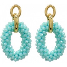 AB 0171 - Faceted Glass Beads - 5 x 2,5cm