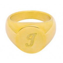 AKK 0026 - Stainless steel - Zegelring - MT 17 - I