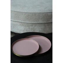 ACM 0005 - Dienblad - Set van 2 - Goud/Roze