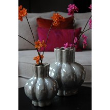 Vaas -Pearl -  Garlic - Low - 16x19cm
