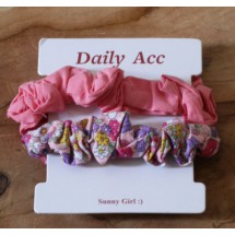 AD 0060 Kaart met 2 Scrunchies