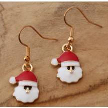 SA 0007 Earrings christmas Santa Claus 