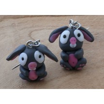 AB 0089 Earrings Pig