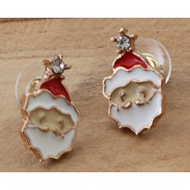 AD 0018 Earrings christmas Santa Claus