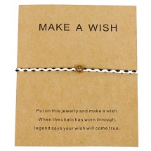 AA 0156 - Make a Wish - Stainless Steel bead