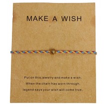 AB 0222 - Make a Wish - Stainless Steel bead