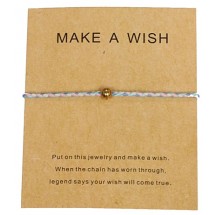 AB 0100 - Make a Wish - Stainless Steel bead