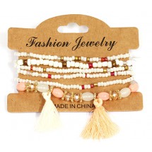 AC 0219 - Armbandjes - Bohemian - Set van 6 stuks 