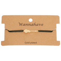 AH 0038 Bracelet/Gold plated-Guitar