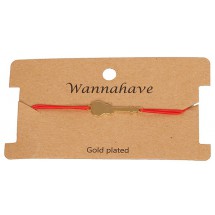 SZ 0009 Bracelet/Gold plated-Guitar