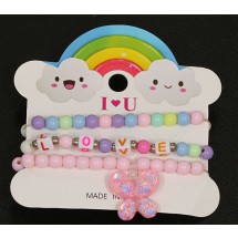 AK 0055 Set met 3 kinderarmbanden