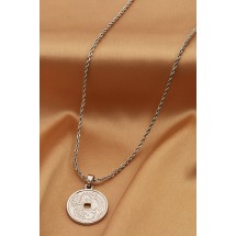 AB 0092 Stainless steel necklace/Twisted