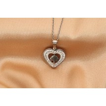 AK 0319 Stainless steel necklace/Crystals
