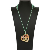 AB 0055 - Ketting - 80cm - Hartje